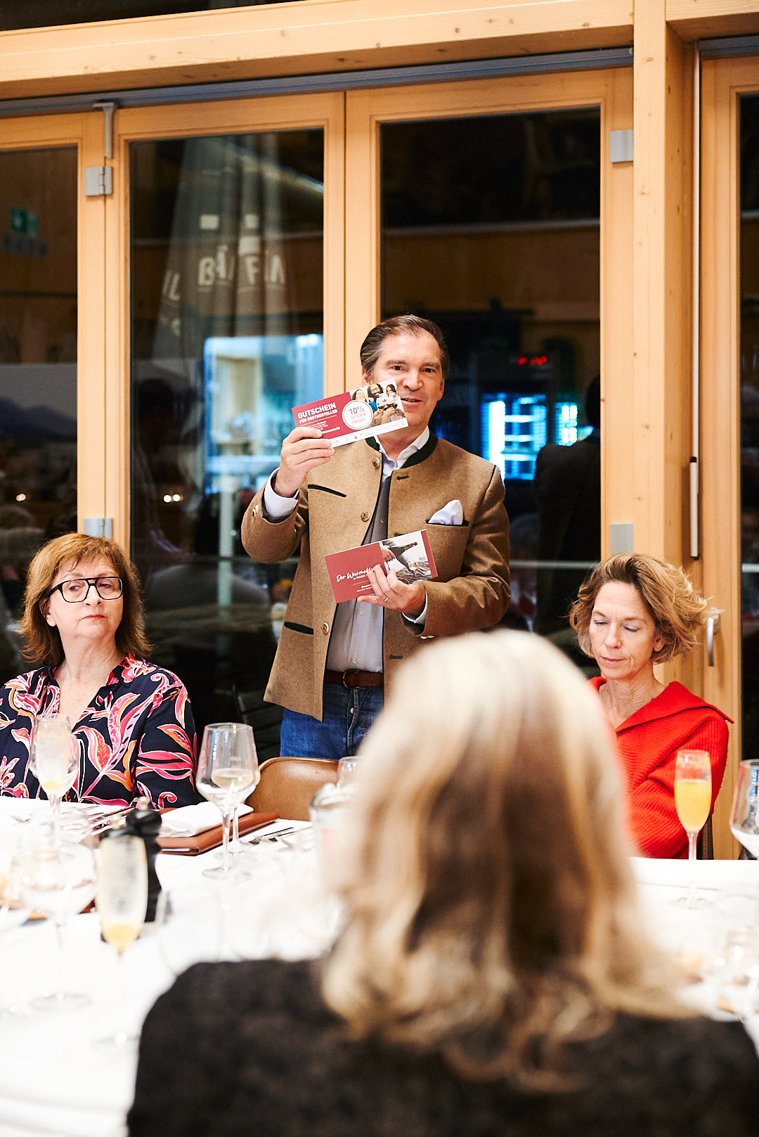 Startschuss fürs Törggelen: Südtiroler Abend mit Umberto an der Floßlände